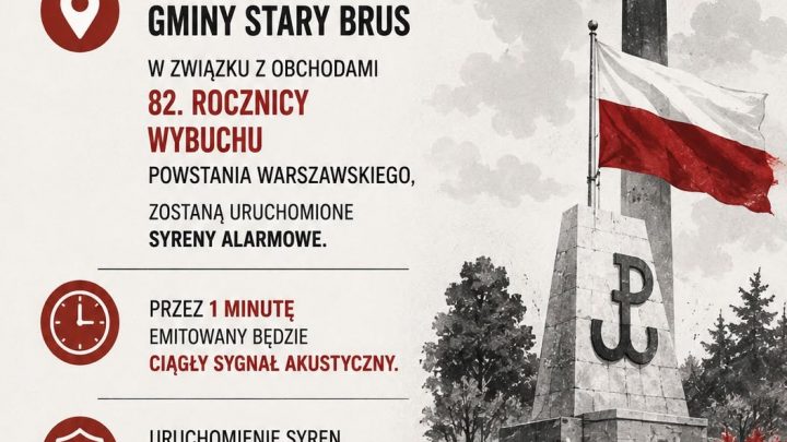 Uruchomienie syren alarmowych 1 sierpnia